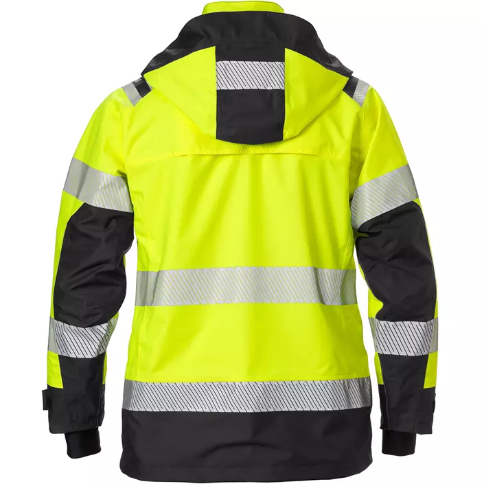 Fristads Airtech women's shell jacket 4518, Hi-vis Yellow/Black, large image number 1