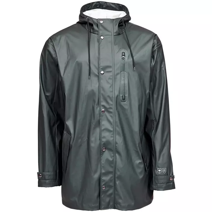 Pure Ocean rain jacket, Olive Green, large image number 0