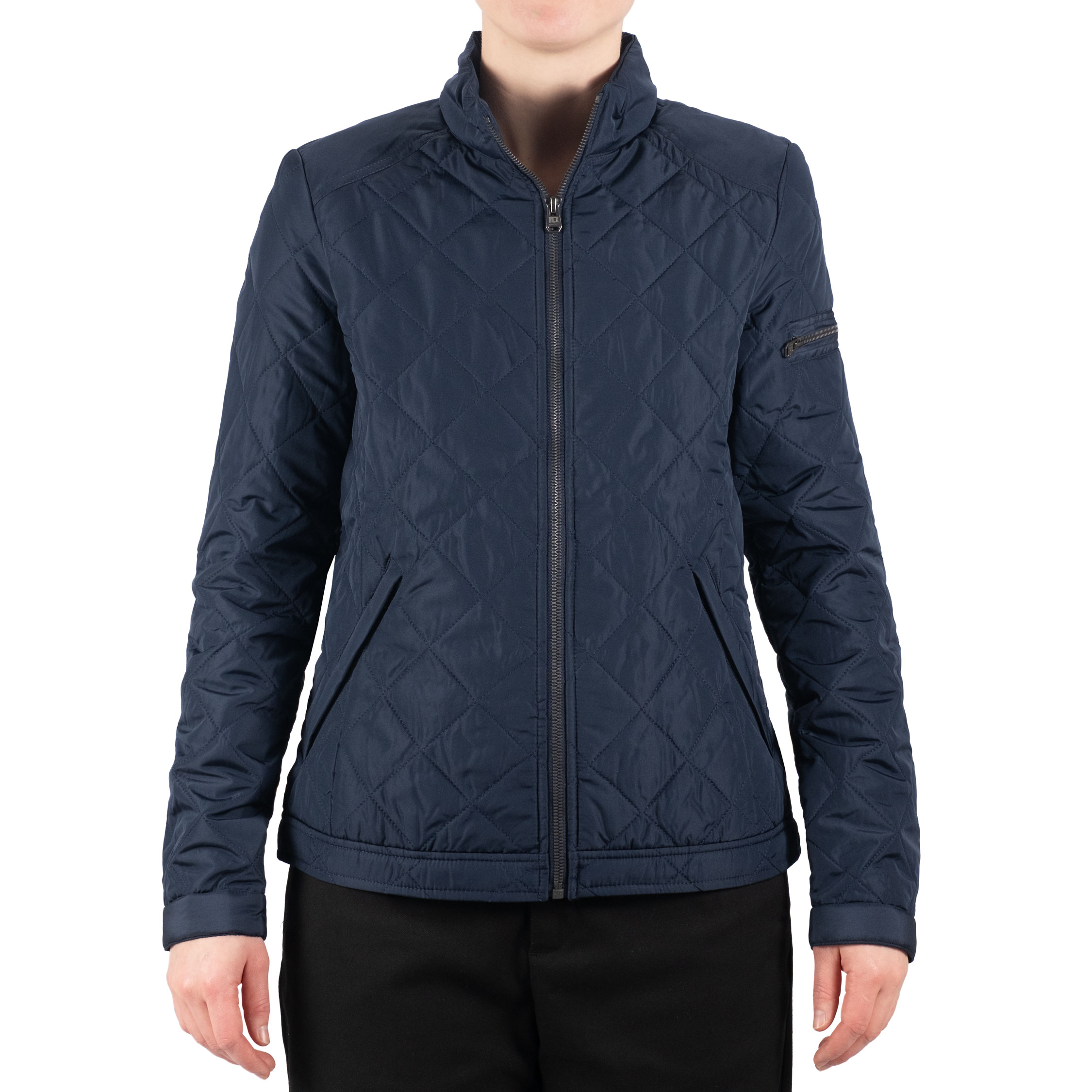 ID quilted women's jacket, Navy, large image number 1