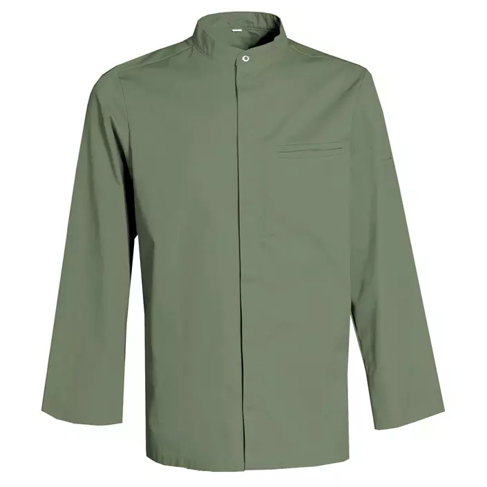 Nybo Workwear New Nordic kokkejakke, Grøn, large image number 0