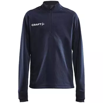 Craft Evolve Halfzip sweatshirt for kids, Navy