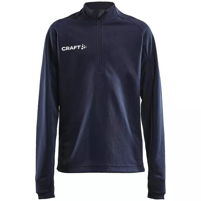 Craft Evolve Halfzip sweatshirt for kids, Navy, large image number 0