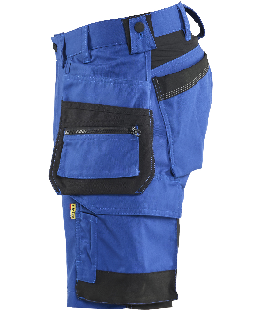 Bl&aring;kl&auml;der&nbsp;h&aring;ndverkershorts, Koboltbl&aring;/svart, large image number 3