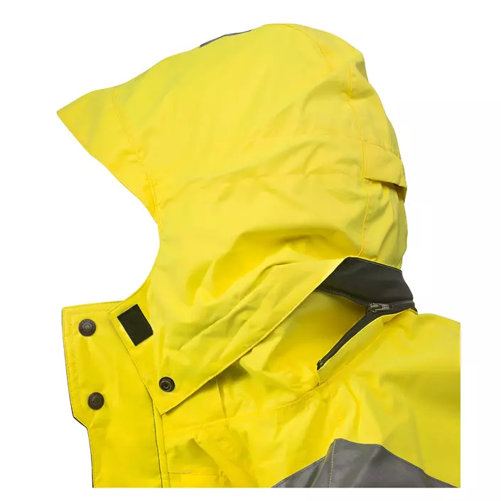 Blåkläder Vinter work jacket, Yellow/Black, large image number 2