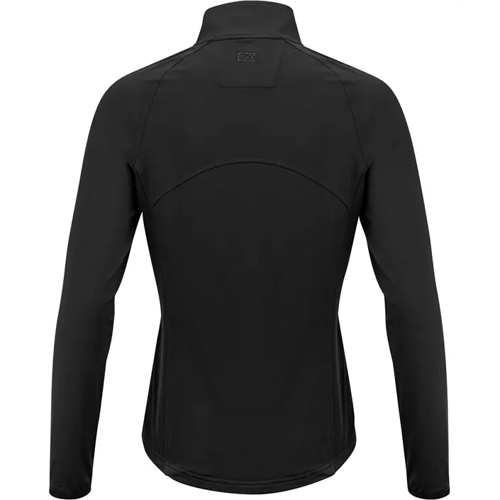 Cutter & Buck Adapt Half-zip women's sweatshirt, Black, large image number 1
