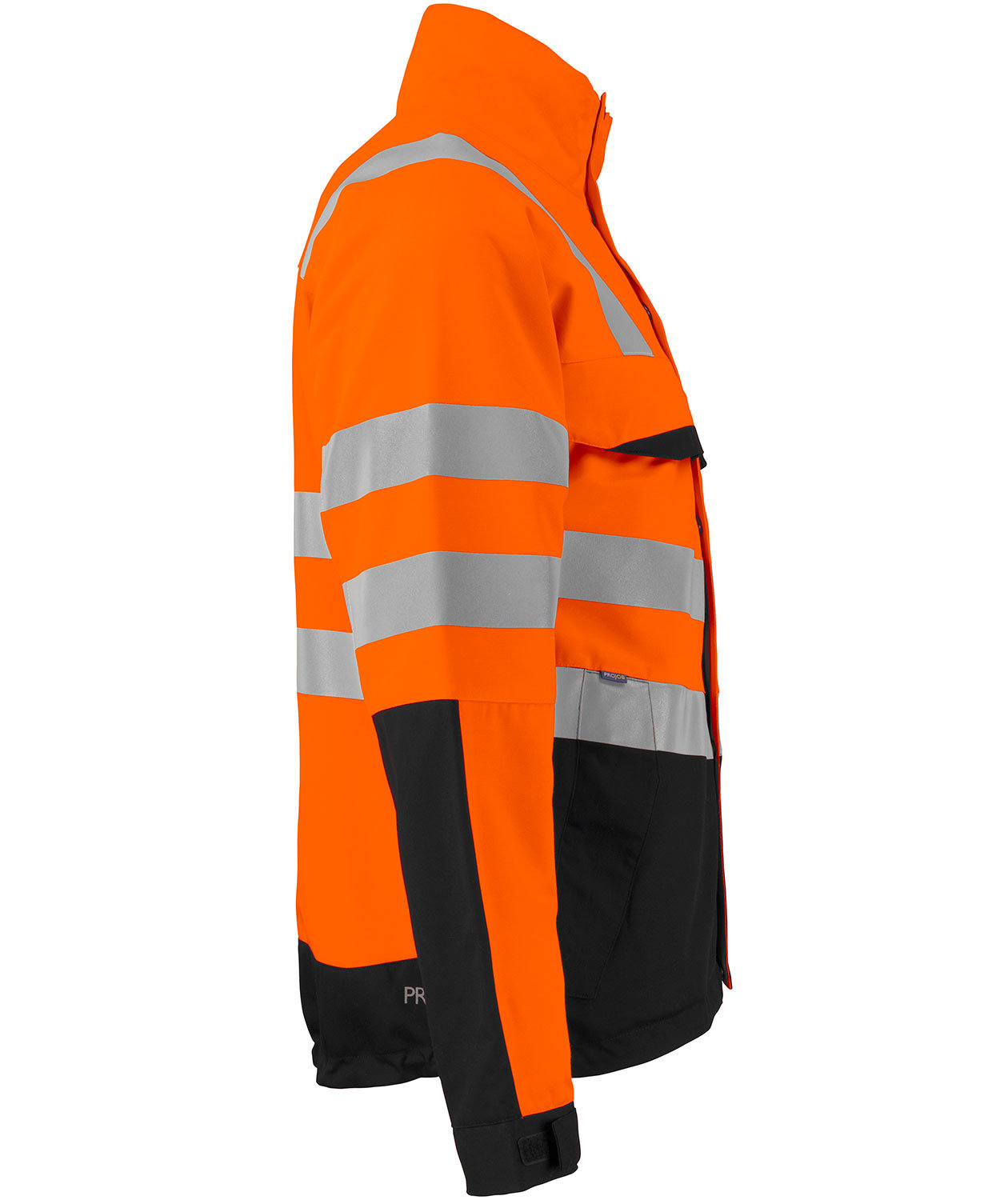 ProJob work jacket 6415, Hi-Vis Orange/Black, large image number 3