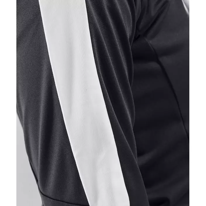 Craft Progress halfzip långärmad tröja, dam, Black/white, large image number 3