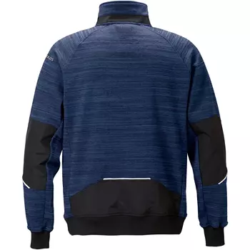 Fristads Gen Y sweat jacket 7052, Marine Blue/Black