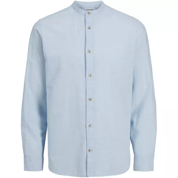 Jack & Jones JJESUMMER BAND skjorta med linne, Chambray Blue, large image number 0