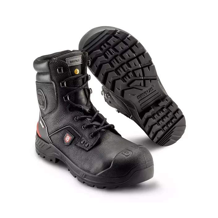 Brynje Supporter safety boots S3, Black, large image number 0