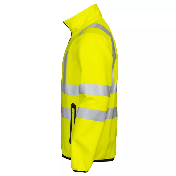 ProJob softshell jacket 6412, Hi-Vis Yellow, large image number 1