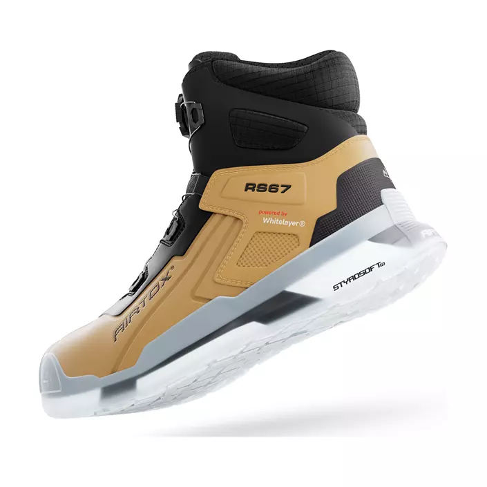 Airtox RS67 skyddskängor S7S, Desert haze/raven-black, large image number 1