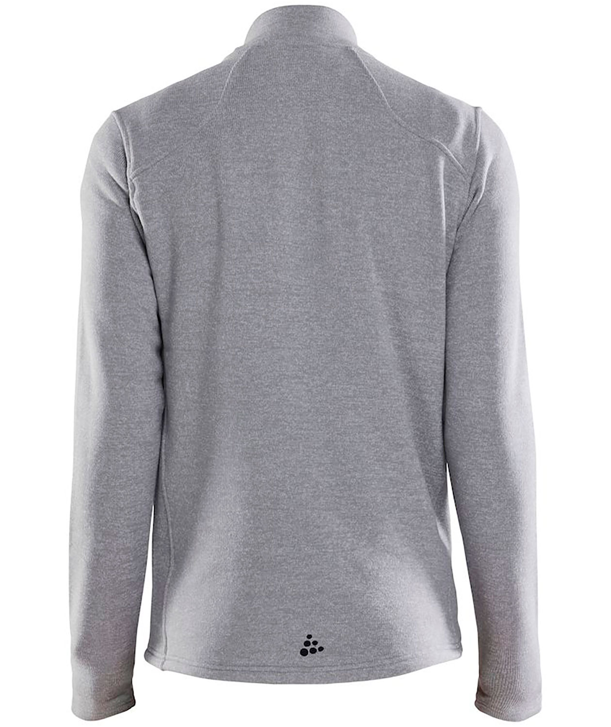 Craft ADV Explore Heavy fleecejacka, Grey Melange/Black, large image number 2