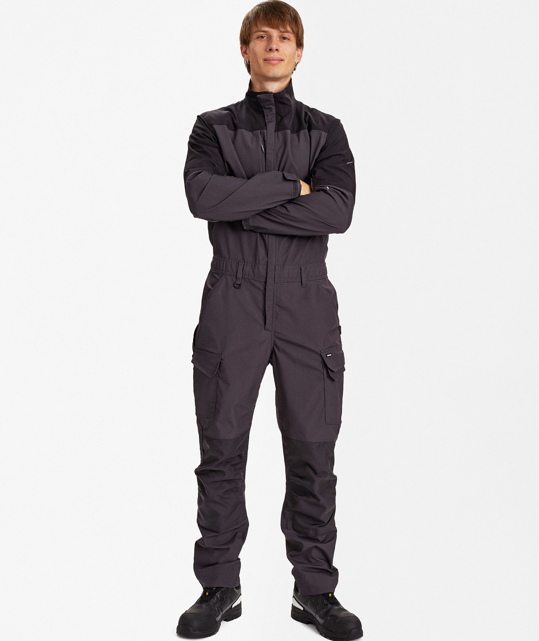 Engel Entire Overall, Anthracite Grey/Black