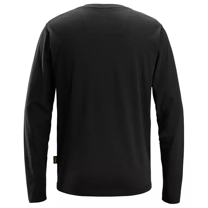Snickers long-sleeved T-shirt 2496, Black, large image number 1
