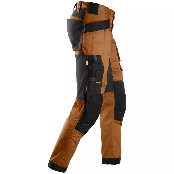 Snickers AllroundWork craftsman trousers 6241, Brown/Black, large image number 2
