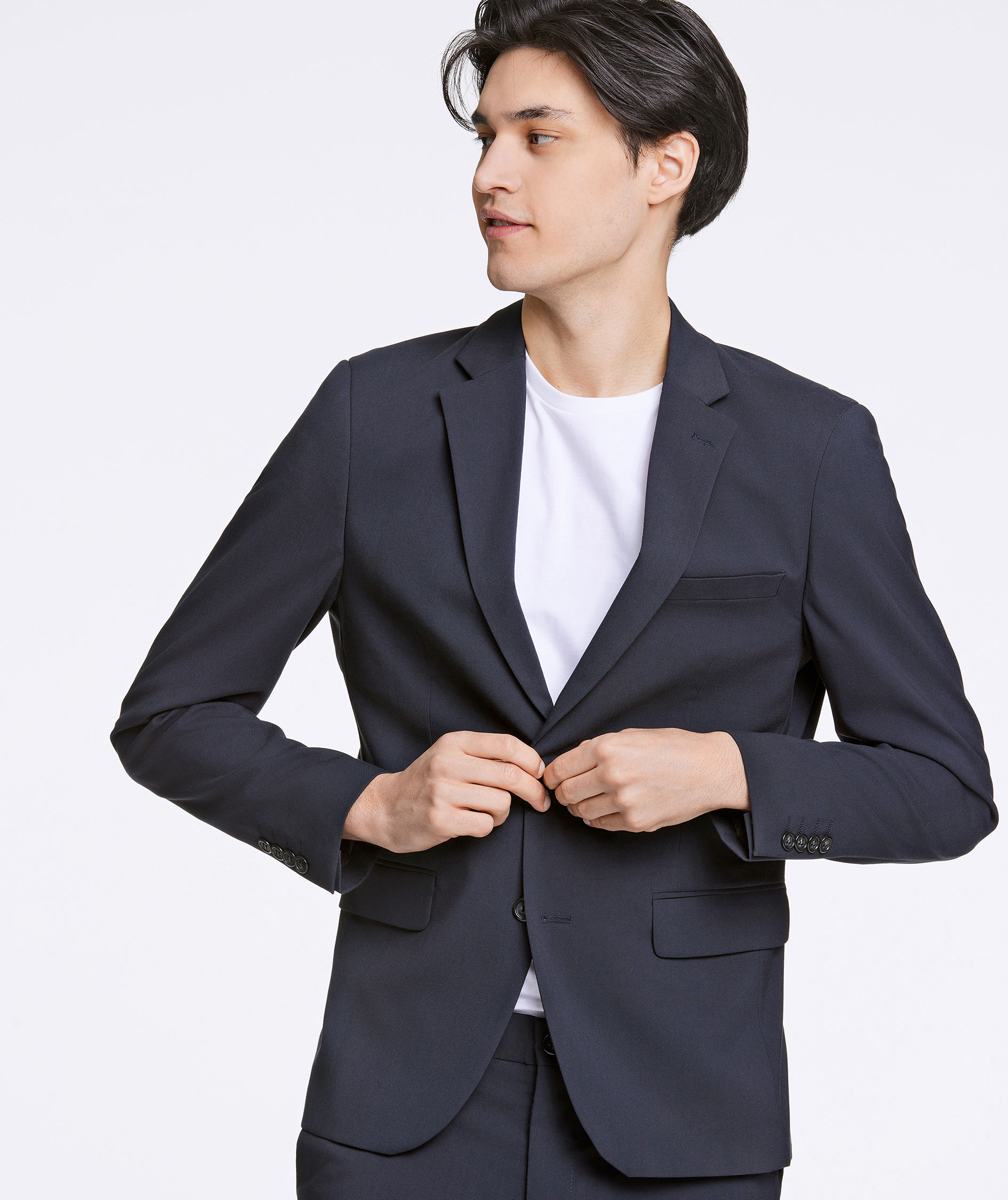 Lindbergh slim fit kavaj, Navy, large image number 6