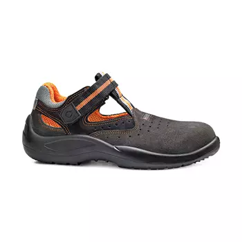 Base Summer safety shoes S1P, Grey/orange
