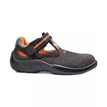 Base Summer safety shoes S1P, Grey/orange