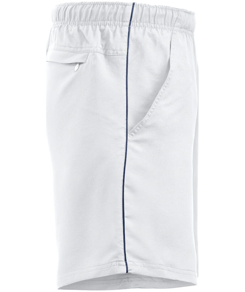 Clique Hollis sport shorts, White/Marine, large image number 2
