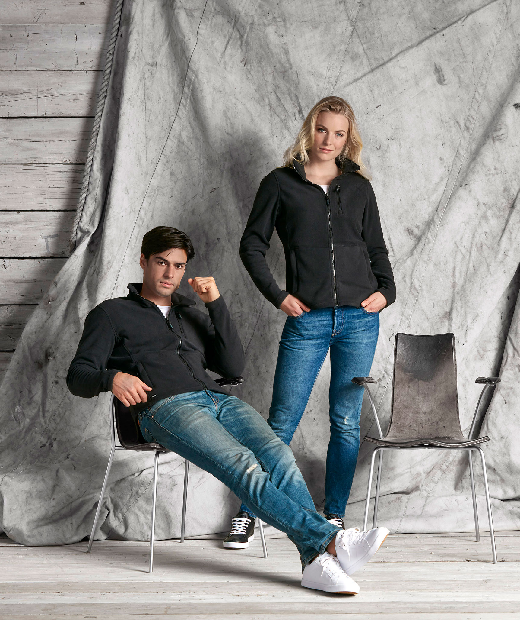 South West Ames fleece jacket, Graphite, large image number 4