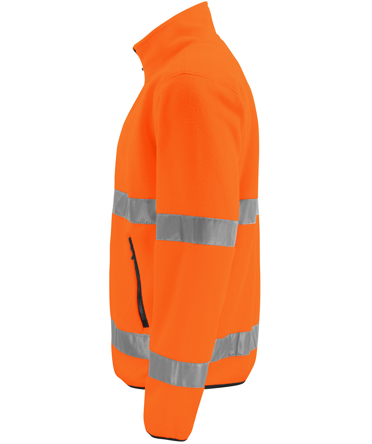 ProJob fleecejacka 6327, Varsel Orange/Svart, large image number 2