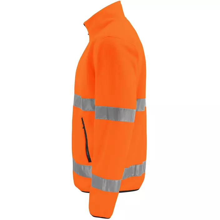 ProJob fleece jacket 6327, Hi-Vis Orange/Black, large image number 2