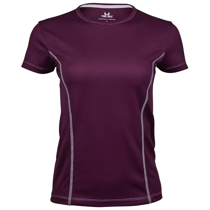 Tee Jays Performance dame T-skjorte, Purple, large image number 0
