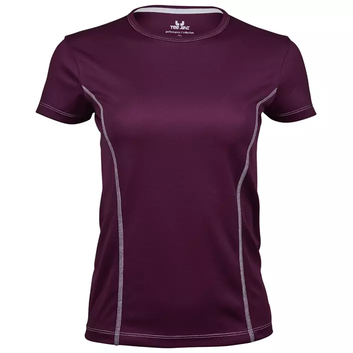 Tee Jays Performance dame T-skjorte, Purple, large image number 0