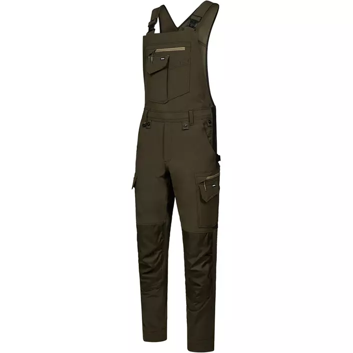 Engel Entire overalls full stretch, Forest Green/Black, large image number 5