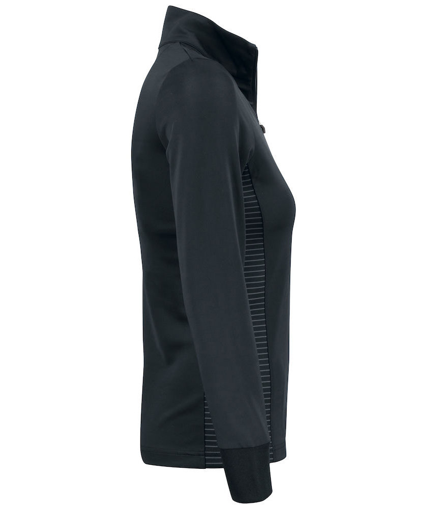 Cutter & Buck Traverse women's Half Zip, Black, large image number 2