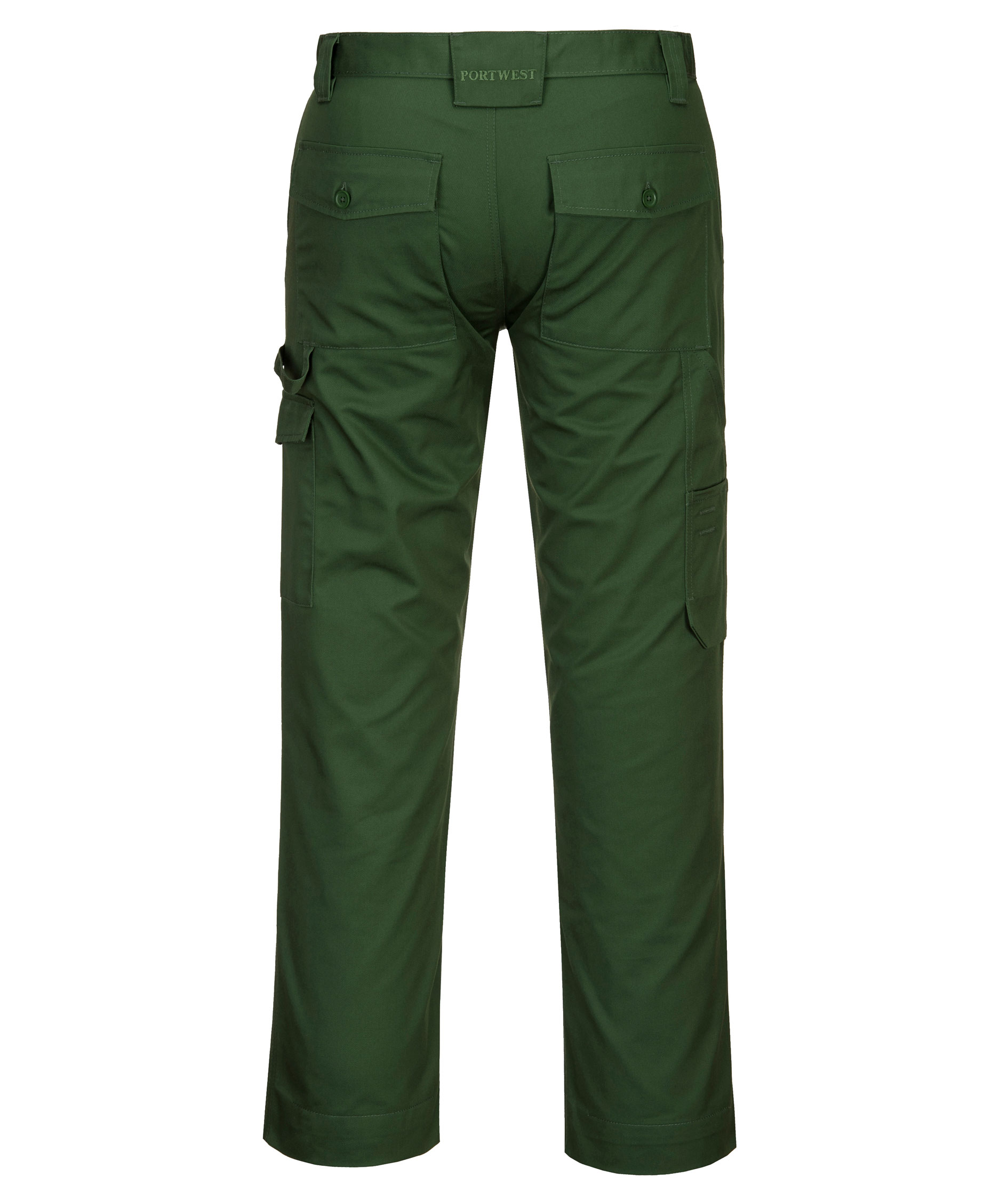 Portwest work trousers, Forest Green