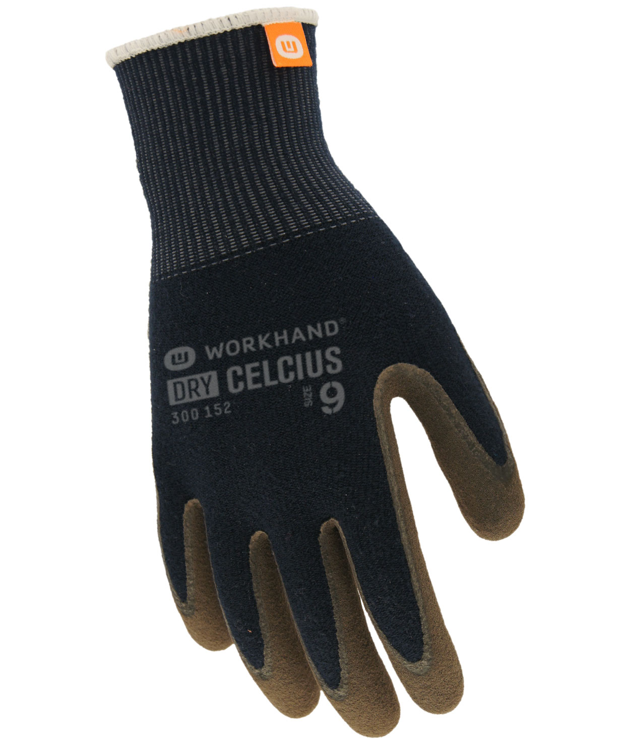 Workhand Dry Celcius work gloves, Black/Khaki, large image number 2
