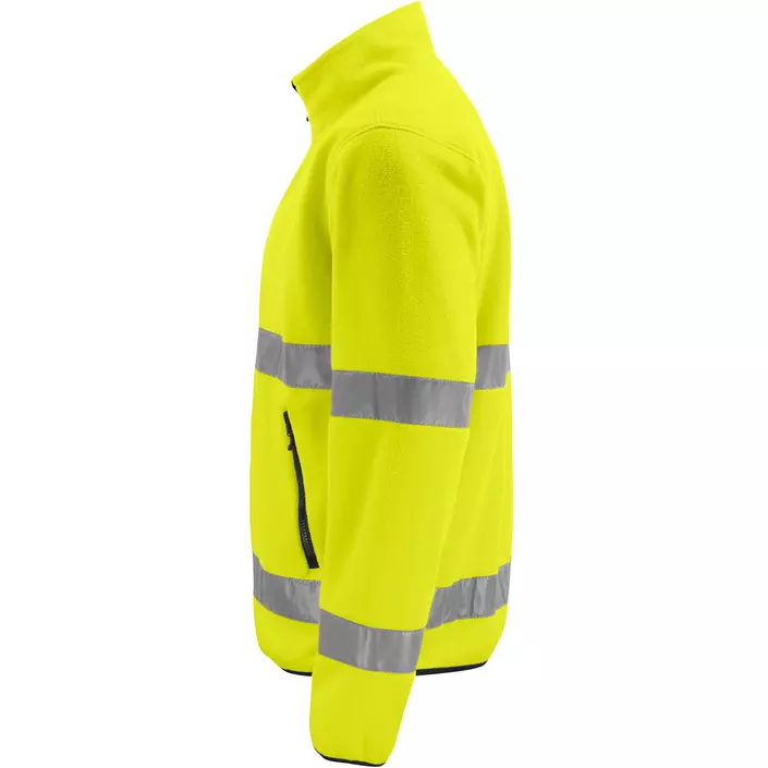 ProJob fleece jacket 6327, Hi-vis Yellow/Black, large image number 2