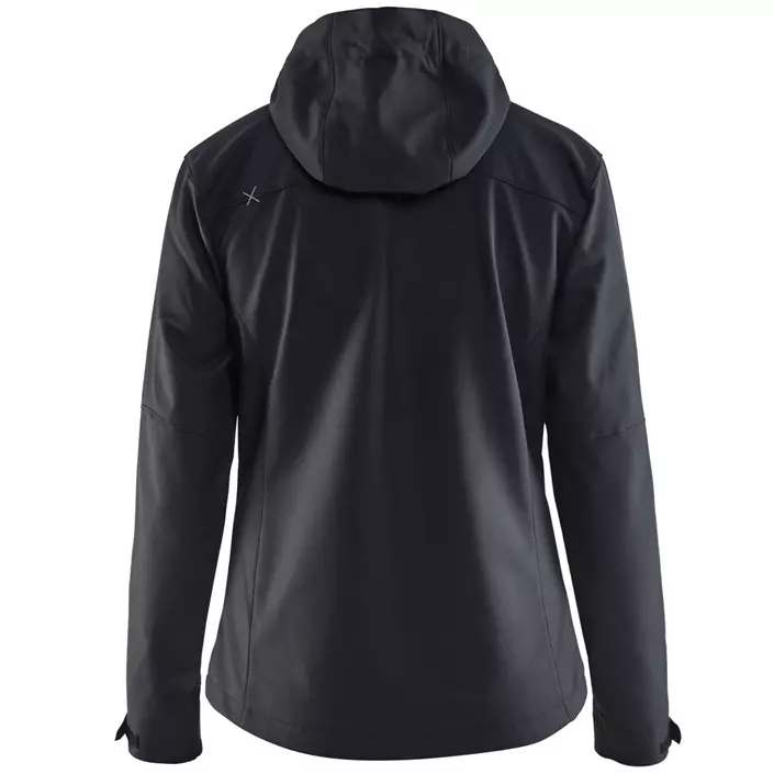 Blåkläder women's softshell jacket, Black/Silver, large image number 1