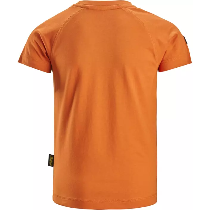 Snickers logo T-skjorte 7514 for barn, Warm Orange, large image number 1
