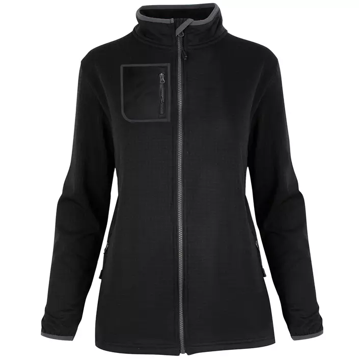 YOU Folgefonna Damen Cardigan, Schwarz, large image number 0