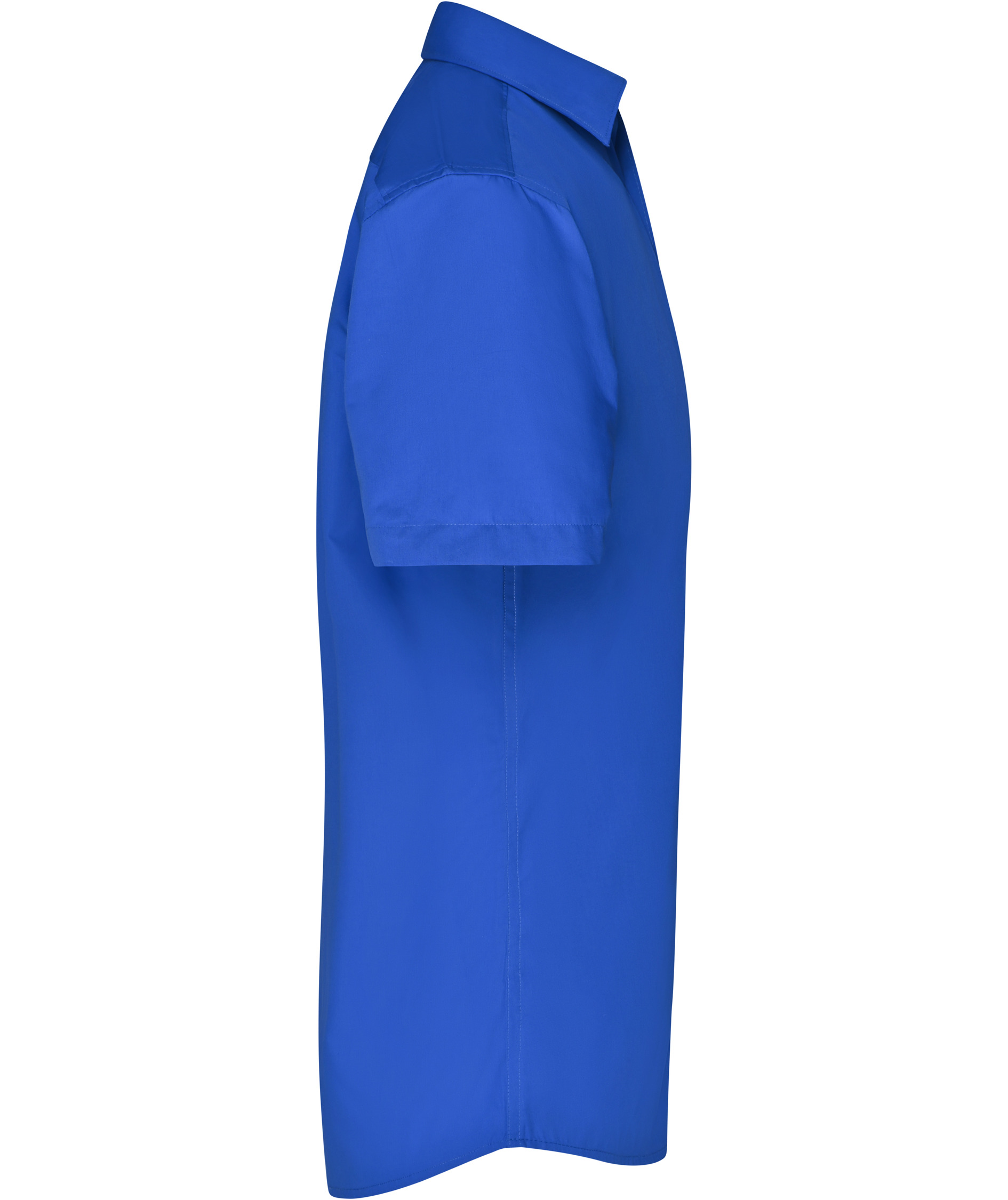 James & Nicholson classic fit kort&aelig;rmet skjorte, Kongebl&aring;, large image number 2