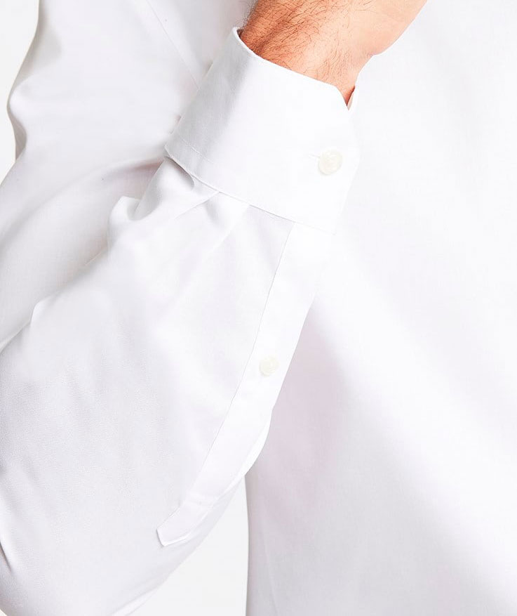 Lindbergh Fine Twill Modern fit shirt, White, large image number 5