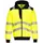 Portwest PW3 hoodie with zipper, Hi-vis Yellow/Black, Hi-vis Yellow/Black, swatch