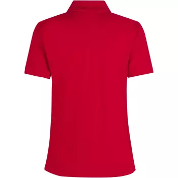 ID Klassisk dame Polo T-shirt, Rød