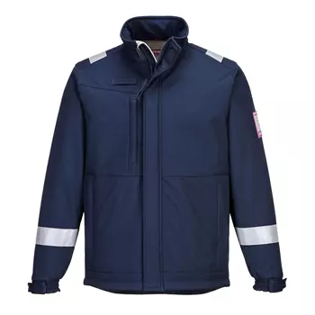 Portwest Modaflame softshell jacket, Marine Blue