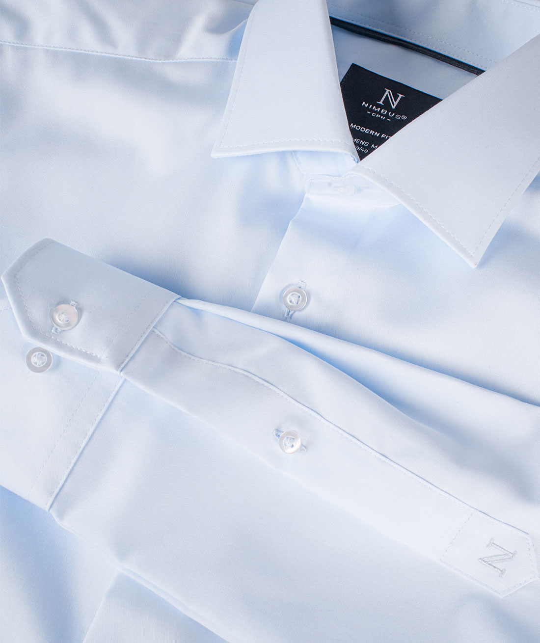 Nimbus Portland Modern fit skjorta, Ljus Bl&aring;, large image number 6