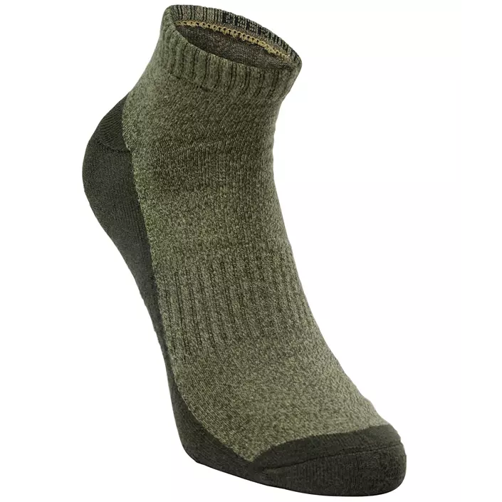 Deerhunter Low cut hemp socks, Green, large image number 0