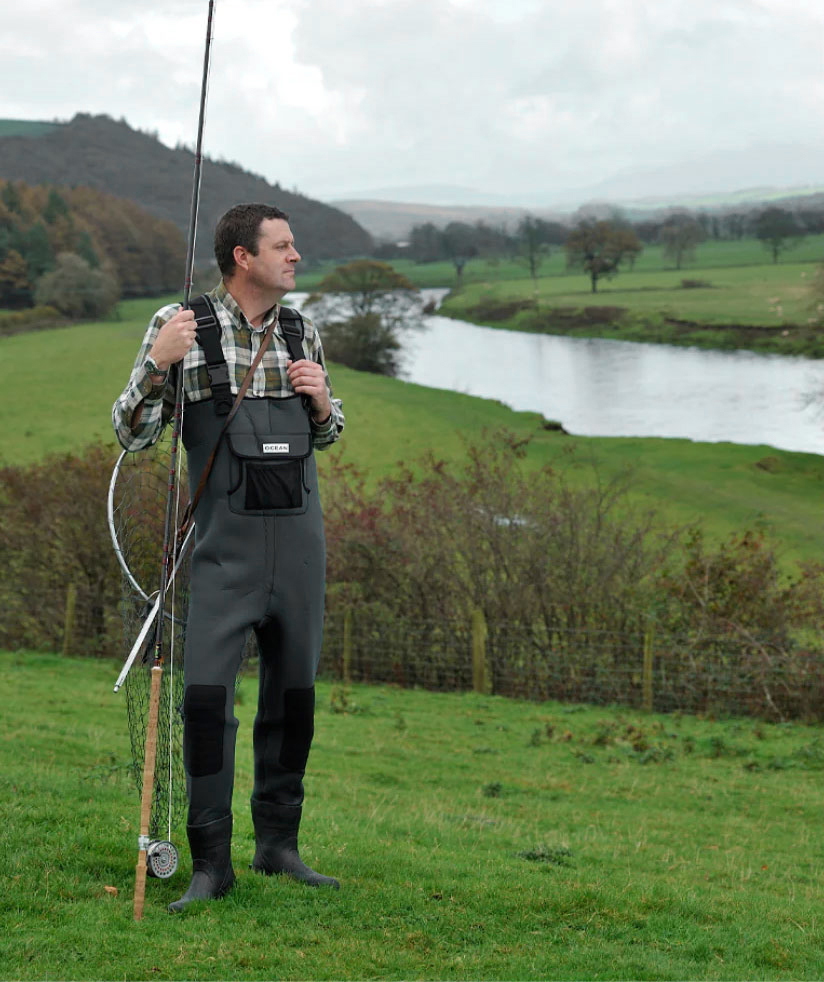 Ocean neoprene waders, Grey