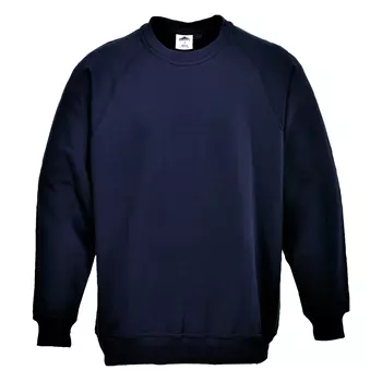 Portwest Roma sweatshirt, Mörk Marinblå