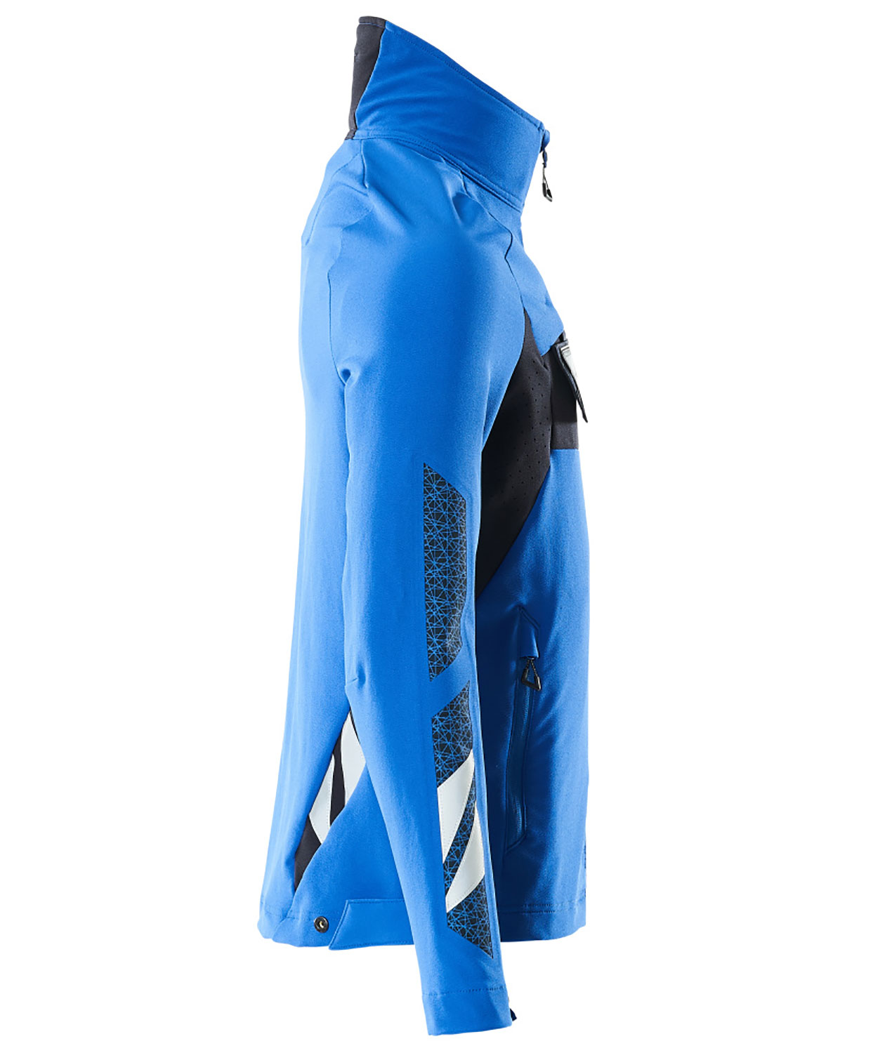 Mascot Accelerate jacket full stretch, Azure Blue/Dark Navy, large image number 2