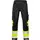 Fristads arbejdsbukser 2705 PLU, Sort/Hi-Vis Gul, Sort/Hi-Vis Gul, swatch