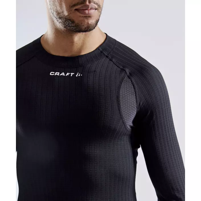 Craft Active Extreme X CN baselayer sweater, Black, large image number 3