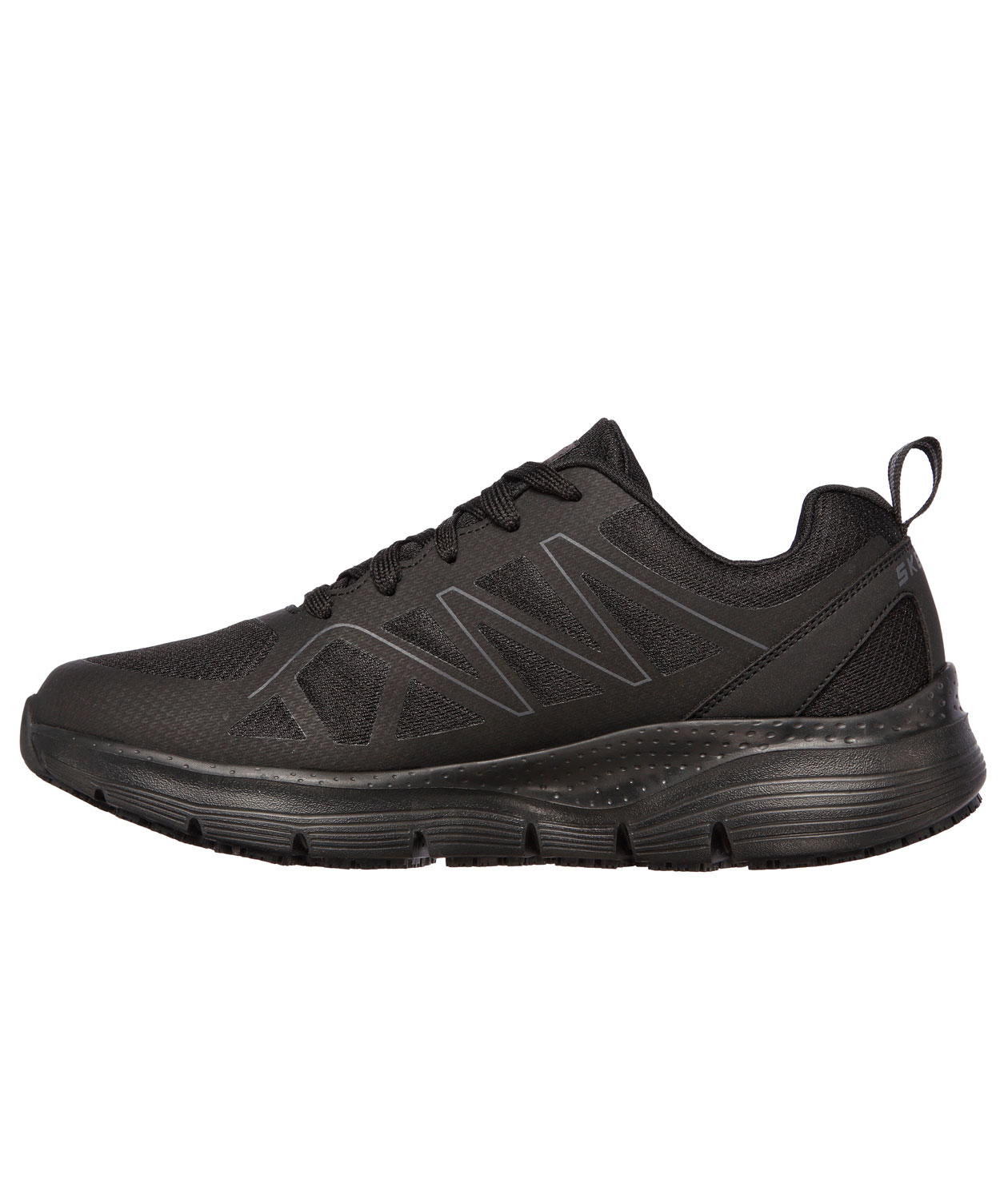 Skechers Arch Fit SR Axtell work shoes OB, Black, large image number 2